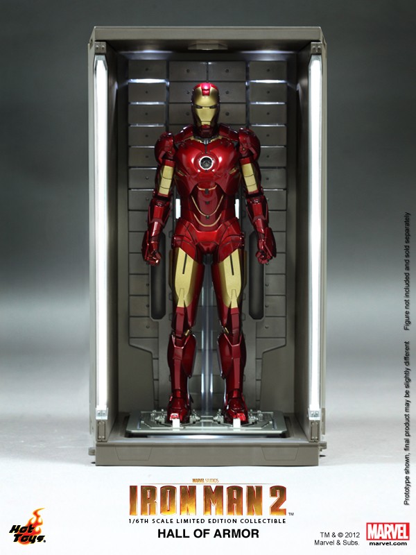 Hot Toys - Diorama Series 001 - Iron Man 2 - Hall Of Armor 1/6 427