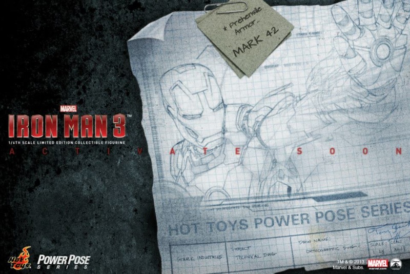 Hot Toys - Iron Man 3 - Power Pose Series 01 - Mark XLII Power_10