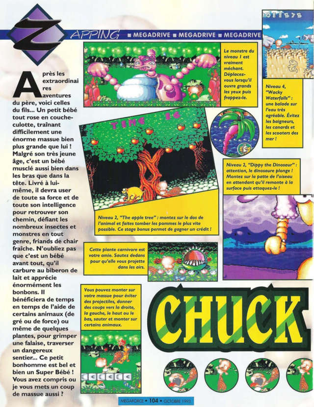 [TEST] Chuck Rock II (Mega Drive) Captur21