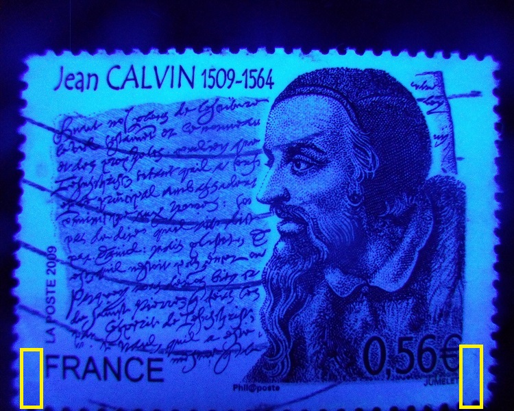 timbre Jean Calvin avec décalage BDP Calvin10