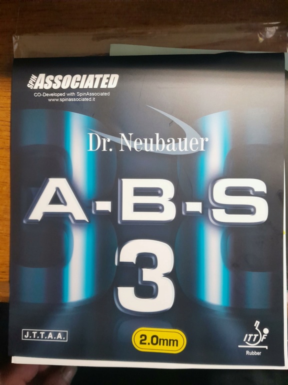 Dr Neubauer ABS 3 noir 2 mm. 10000111