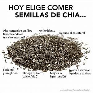 La Chia ...Existen un montón de buenas razones para empezar a comer semillas de chía. Por ejemplo si estás a dieta las semillas de chía son muy populares para perder peso. Th10