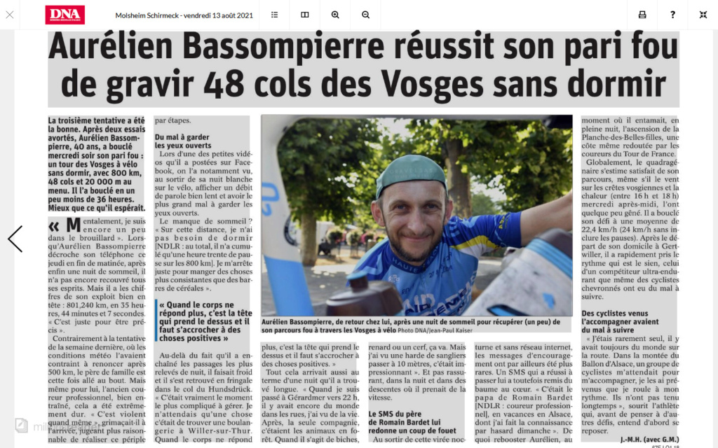 48 cols  a vélo  et 20000 de denivelé sans pause  !! Captu105