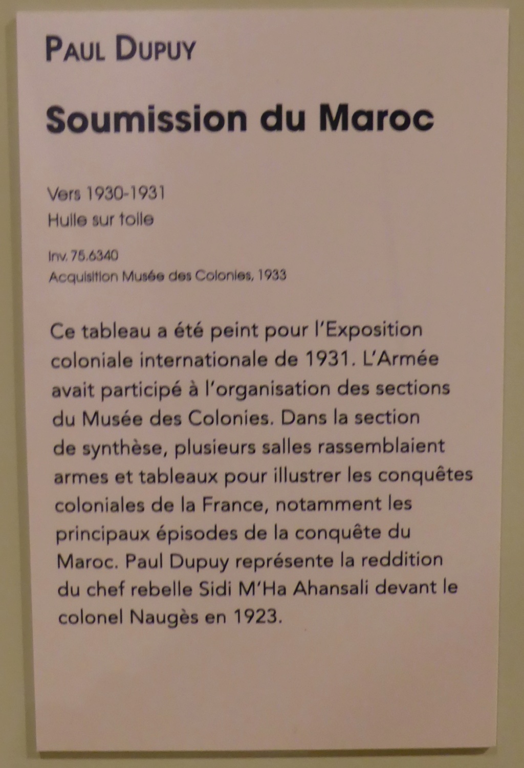 peintures coloniales au quai Branly P1030513