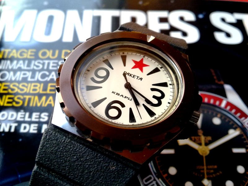 Raketa quartz "Red Star" NOS Raketa10