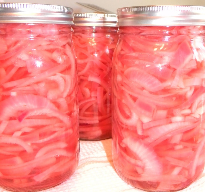 Oignons rouges marinés sucrés Pickle10