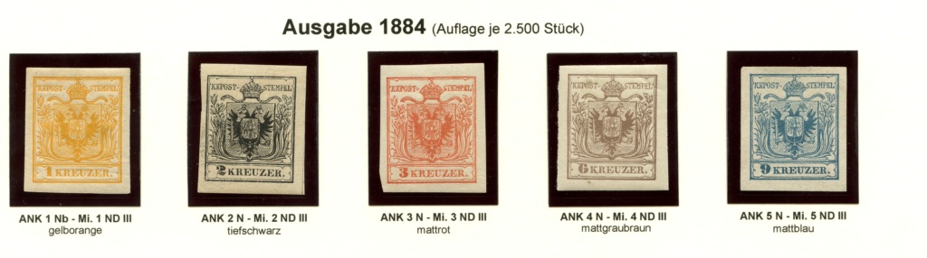 1850 - Die Neudrucke der Österreichischen Postwertzeichen-Ausgaben 1850-1864 Z_1_nd19