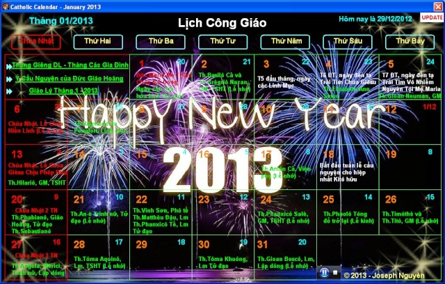 phần - Phần Mềm Lịch Công Giáo 1/2013 1_201310