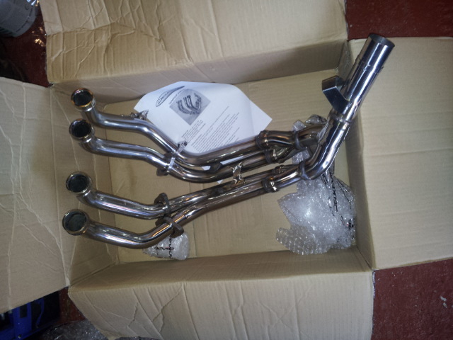 Fitted new downpipes. 20130110