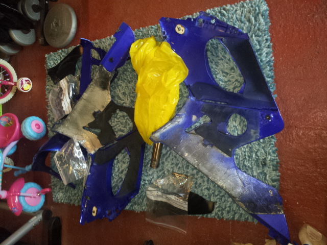 Fitted new downpipes. 20130112