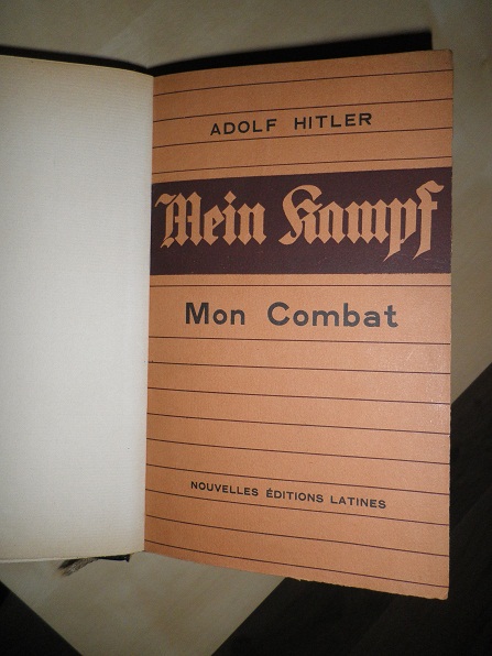 Livre Mein Kampf Mk210