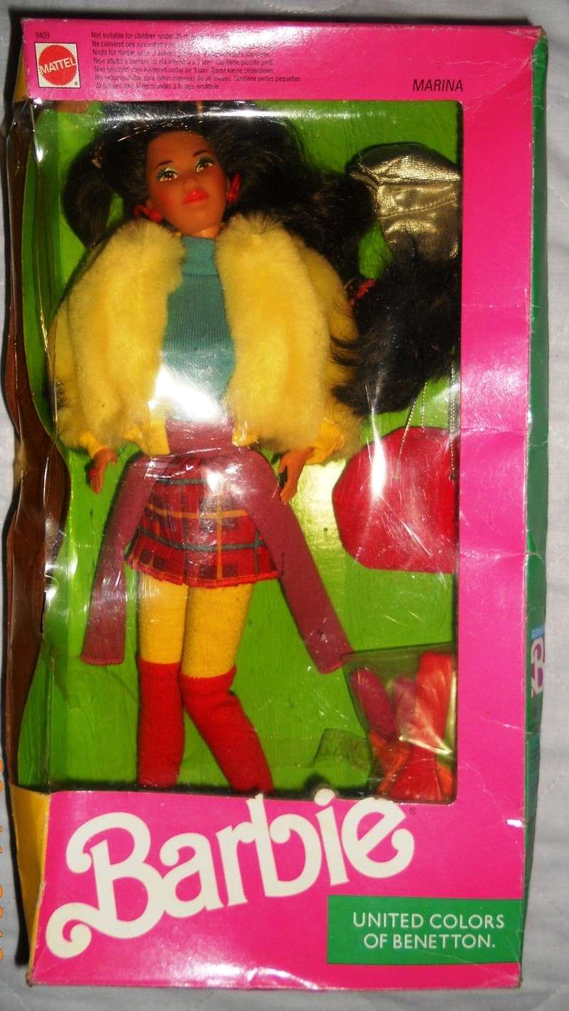 barbie - Barbie: Marina United Colors Of Benetton 1990 Nur_0710