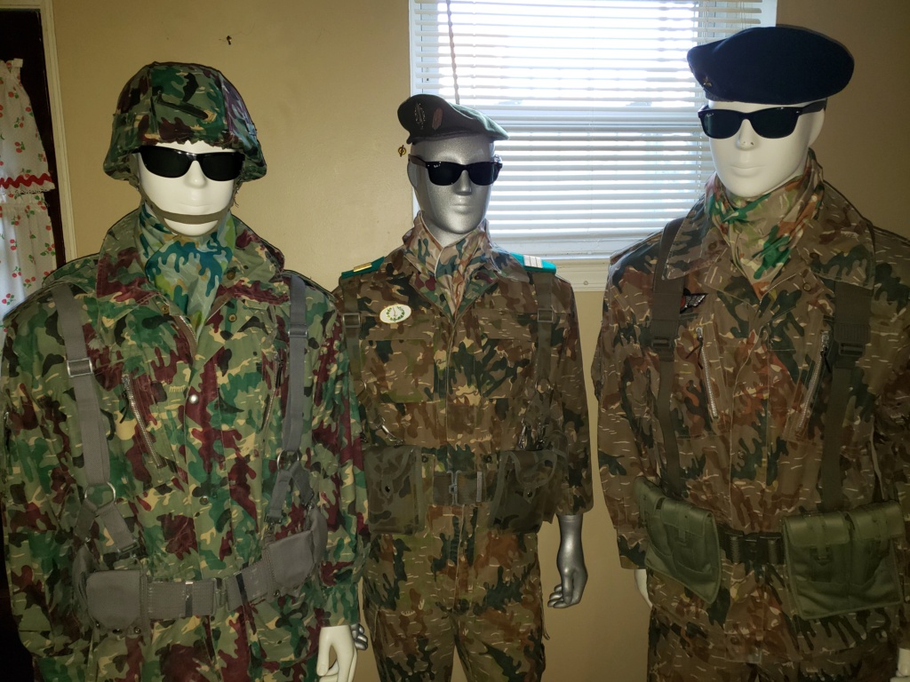Early Spanish Camouflage uniforms. 20221212