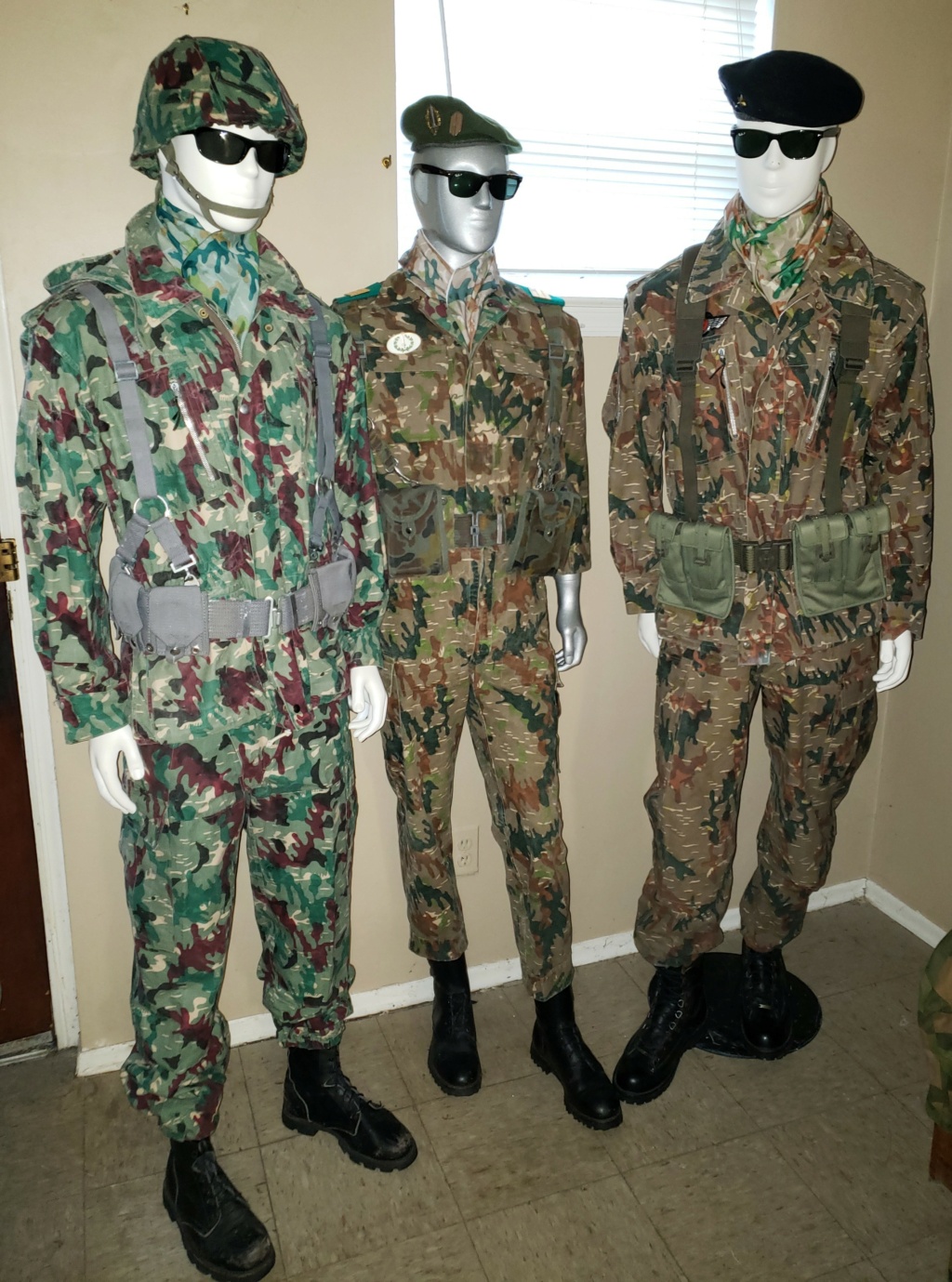 Early Spanish Camouflage uniforms. 20221213