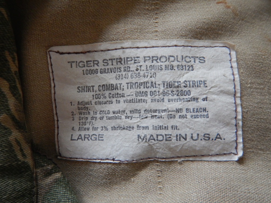 Tiger Stripe Products, original run. Dscn7527