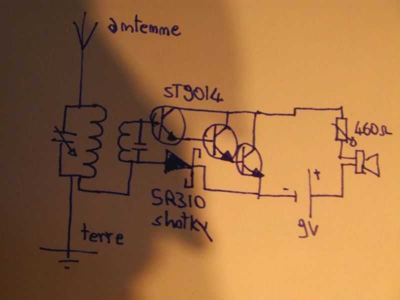 Projet faire une radio avec des composants de recupération