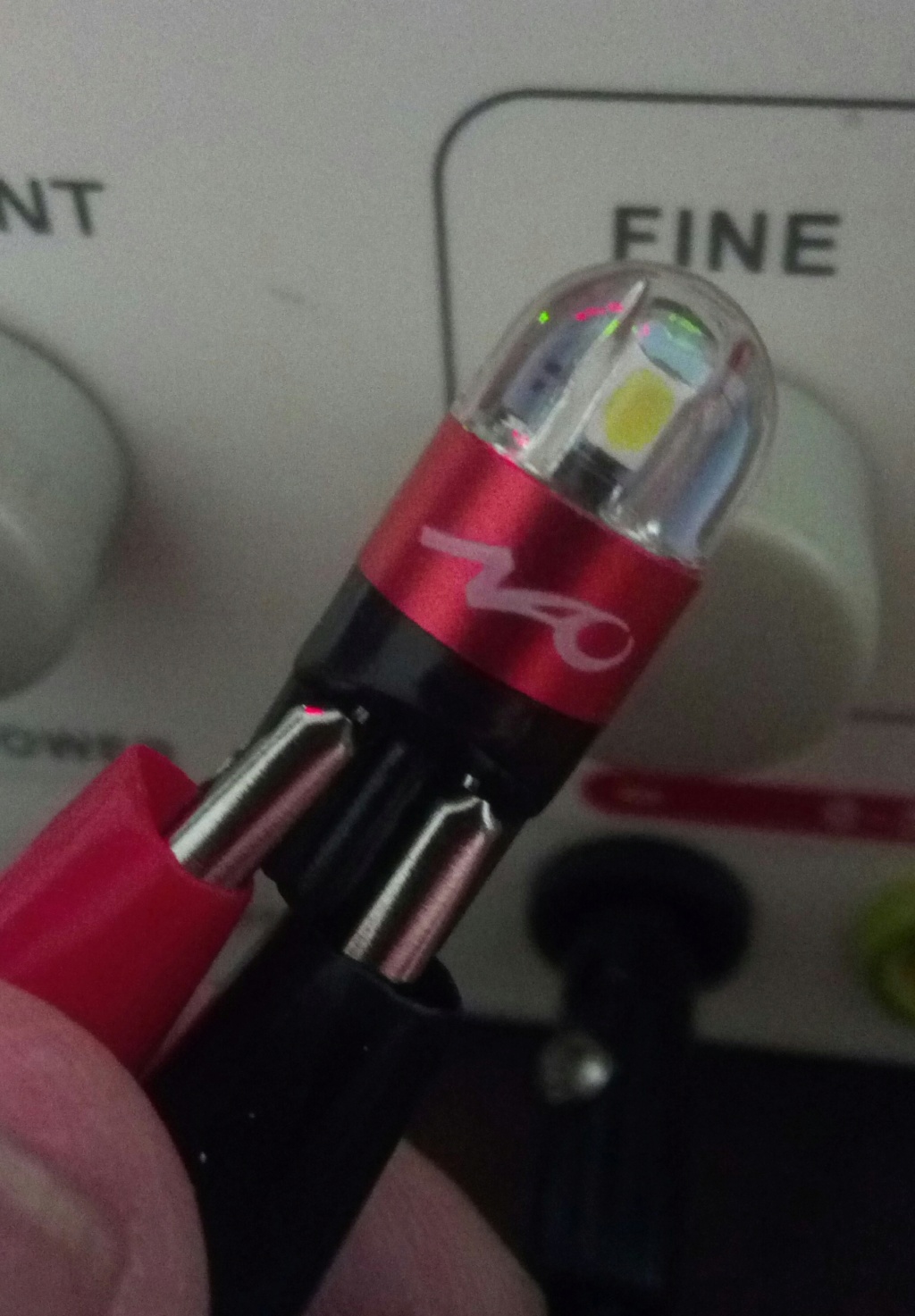 Test lampe W5W