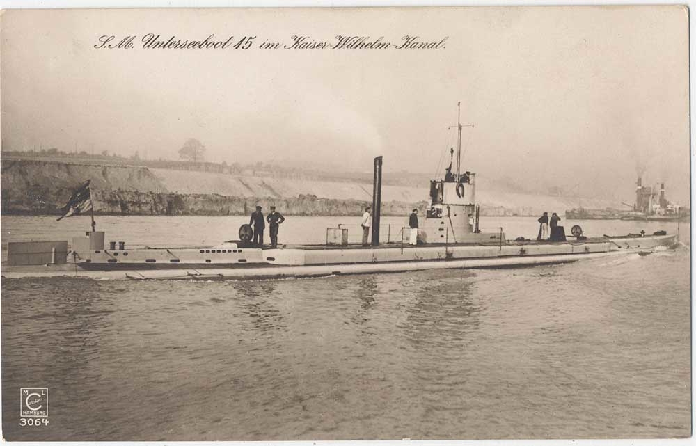 triplé - 22 septembre 1914 le triplé d'Otto Weddigen U-1510