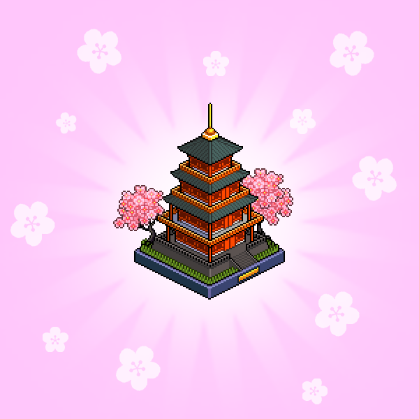Tempio Hanami in Miniatura su nft.habbo.com Fpul-p10
