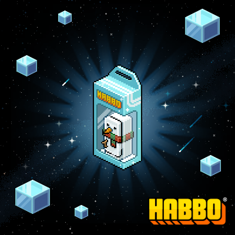 Habbo - Furni action figure Mini Frosty, il Freezer su Habbo Frosty10