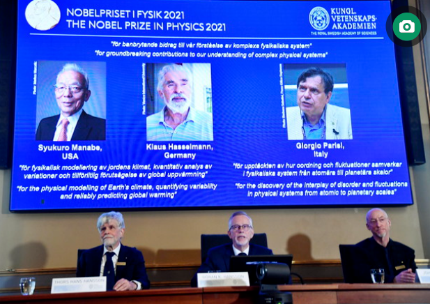 Il Nobel per la Fisica a un italiano, Giorgio Parisi Nobelf10