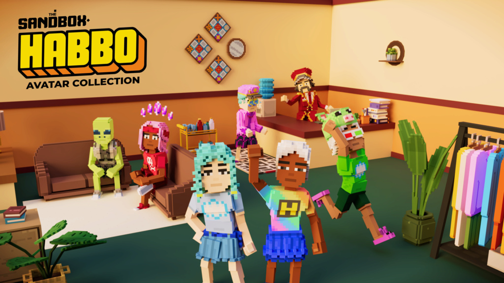  Usa il tuo avatar Habbo Genesis su The Sandbox Sandbo10