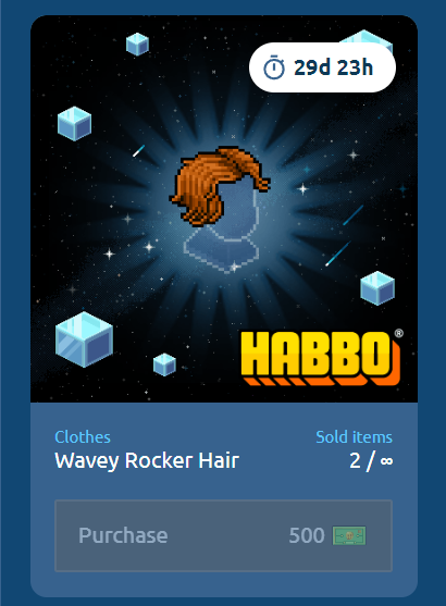 Set di furni da collezione Rockstar - Drop 1 su nft.habbo.com Screen41