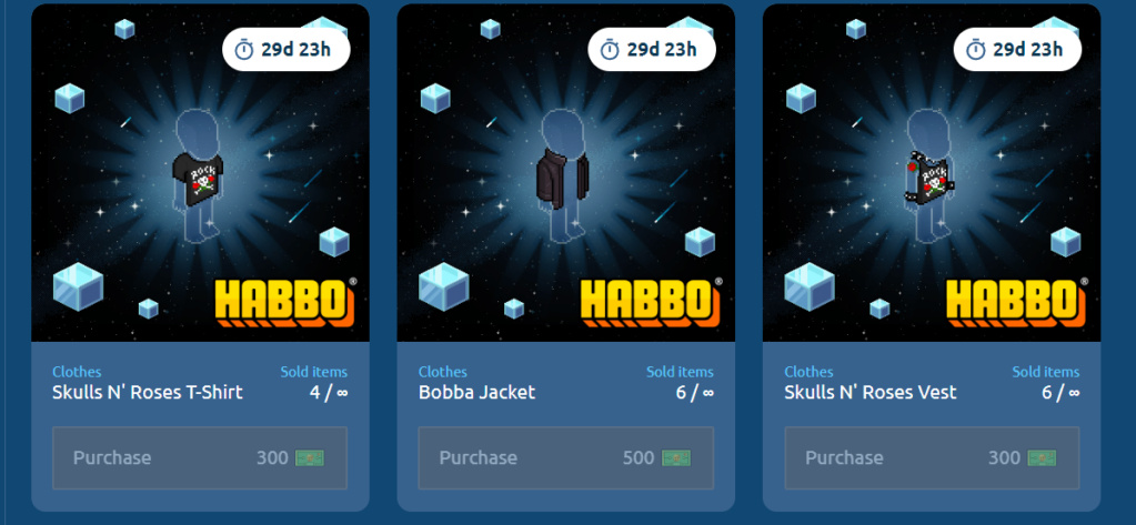Set di furni da collezione Rockstar - Drop 1 su nft.habbo.com Screen42
