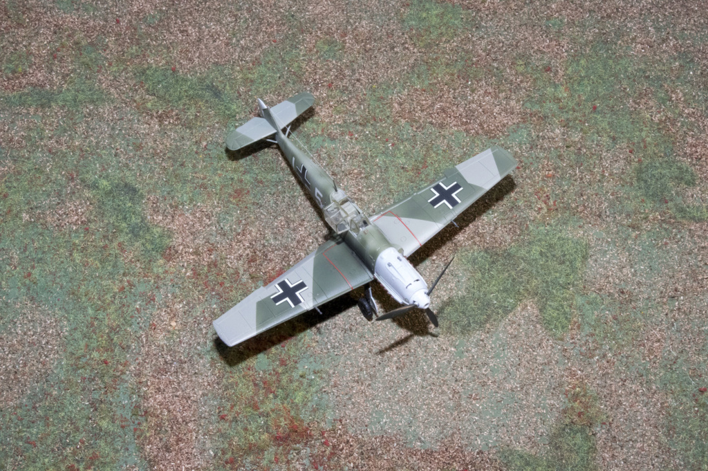 [AIRFIX] MESSERSCHMITT Bf 109 E-4 1/72ème Réf A01008 Airfi105