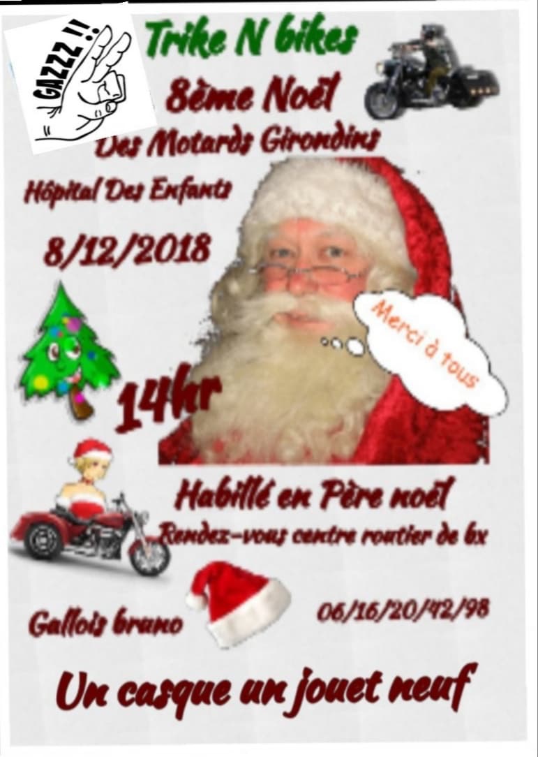 Noël des motards à Bordeaux  22ddad10