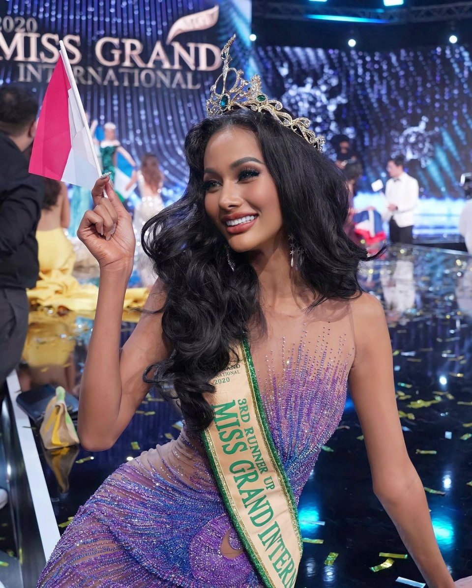 aurra karishma, 3rd runner-up de miss grand international 2020. Akurat17