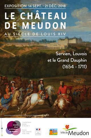 Exposition : Le château de Meudon, au siècle de Louis XIV Affich10