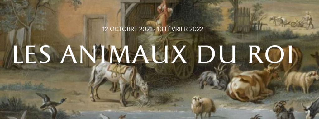 Exposition Les animaux du roi à Versailles Scree512