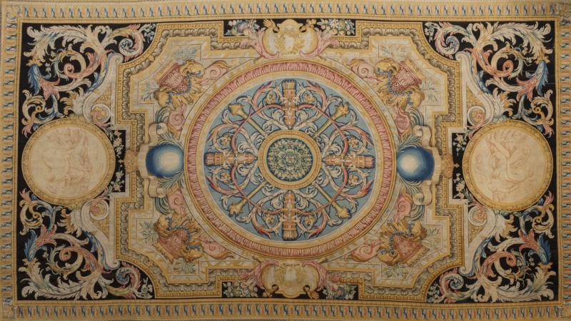 amour pelote - Exposition Créer pour Louis XIV, Galerie des Gobelins Tapis_13