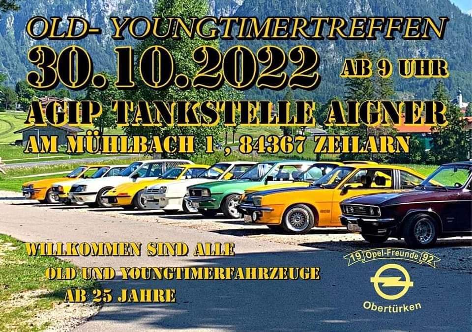 Youngtimer Treffen Zeilarn 10/2022 - Opel-Freunde Obertürken Fb_im493
