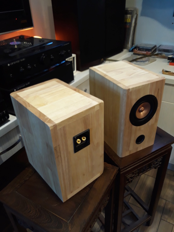 Mark Audio chrIII full range speakers. UK. 20181010