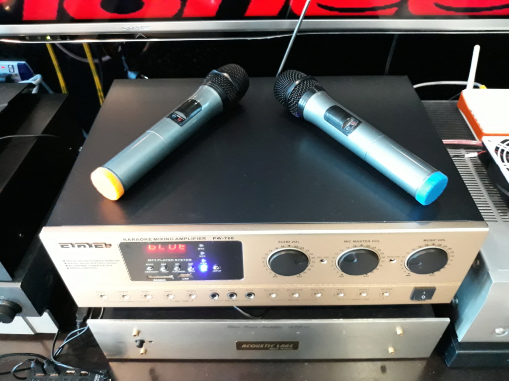 BMB karaoke amplifier.  20190326