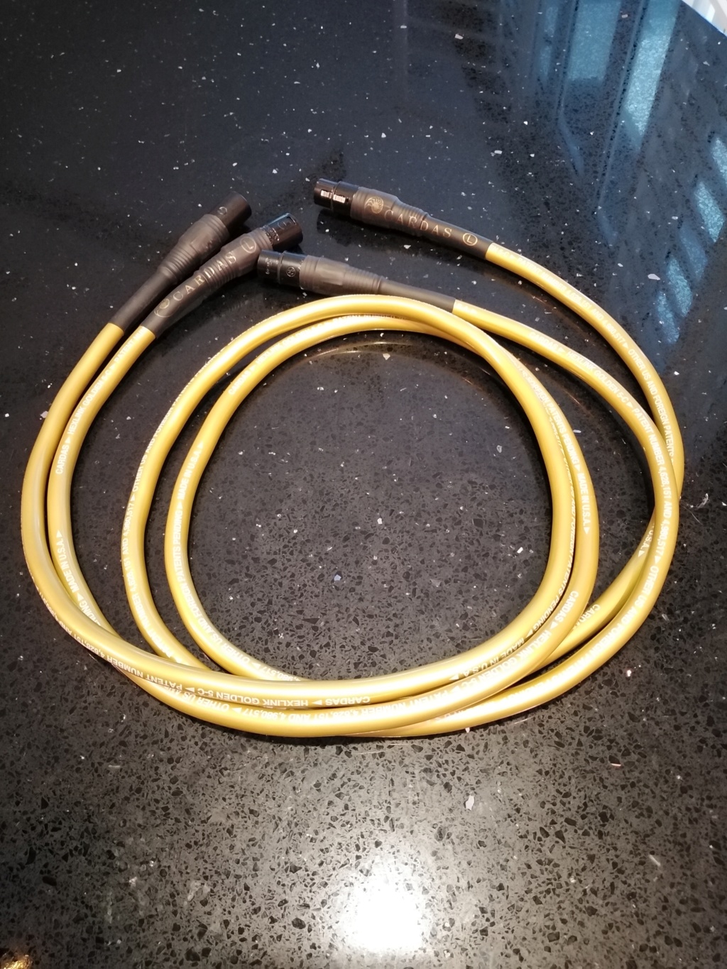 Hi quality xlr to xlr cables 1.5M.  Img_2024