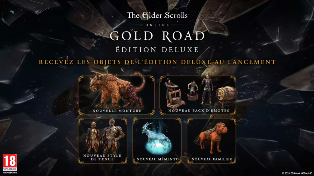 GOLD ROAD : Bonus préachat et Deluxe Collec11
