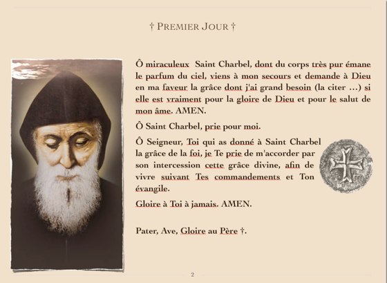 ❤️️ Miracles de saint Charbel ❤️️ - Page 2 Saintc10
