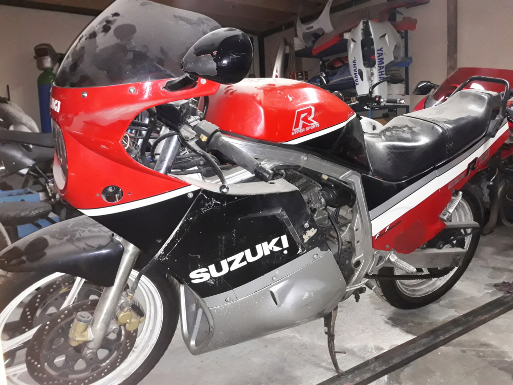 Remise en état 750 gsxr 87 20190112