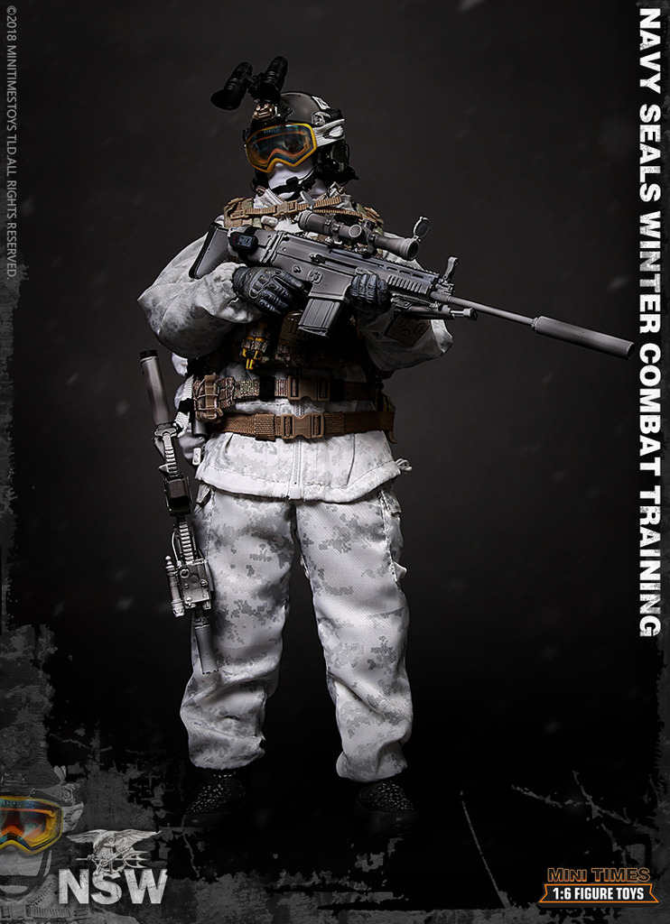 ModernMilitary - NEW PRODUCT: Mini Times 1/6th scale US Navy SEAL Winter Combat Training figure 113