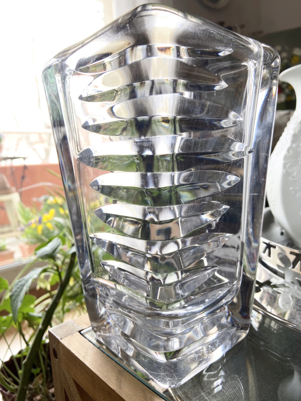 Vase en cristal V110