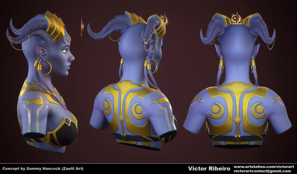 Lightforged Draenei 3D Victor12