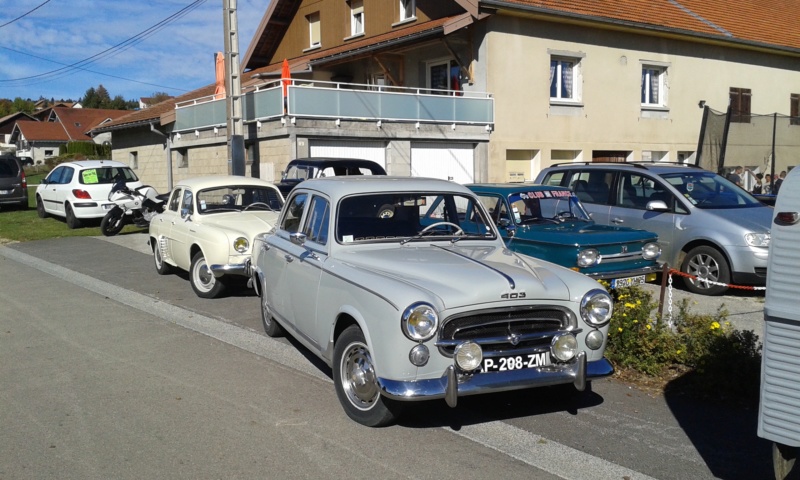 Exposition de Voitures au Salon des Vins à Gilley 20181030