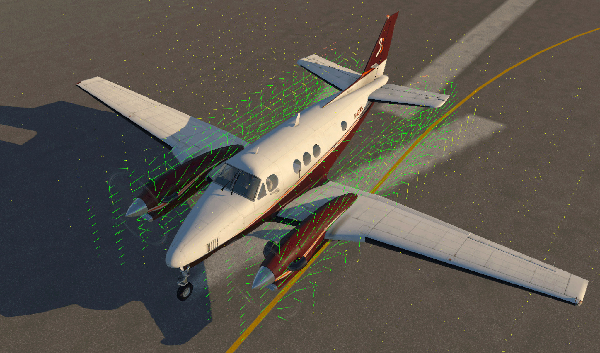 X-Plane 11.30 Mode modèle de vol expérimental X-plan10