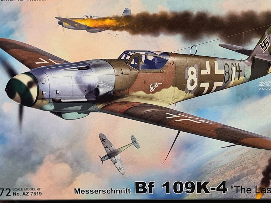 MESSERSCHMITT BF 109 K.4  1/72.Salzburg-Maxglan  Autriche 1945. az model . 000_co12