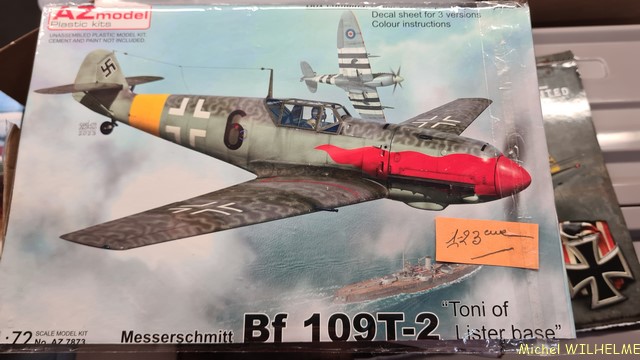 1/72 MESSERSCHMITT BF 109 G-5  AS . Günther SPECHT JG 11 kit az model   00_cop18