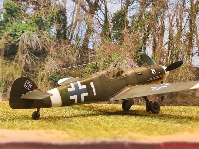 MESSERSCHMITT BF 109 G.2  JG 77. Wolf Dietrich HUY  Egypte 1942 . az model 1/72 02_cop15