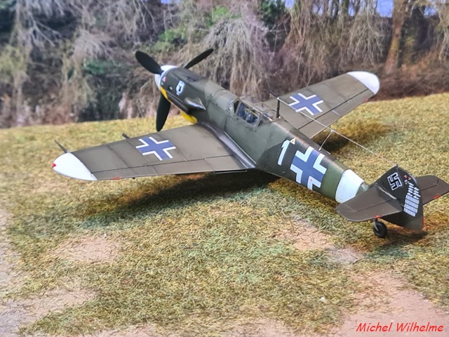 MESSERSCHMITT BF 109 G.2  JG 77. Wolf Dietrich HUY  Egypte 1942 . az model 1/72 04_cop20